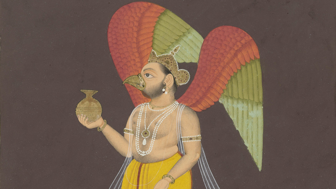 Garuḍa, l’aigle de Viṣṇu