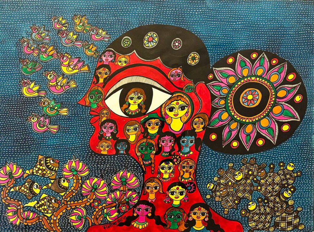 Amodini – Madhubani, Manisha Jha